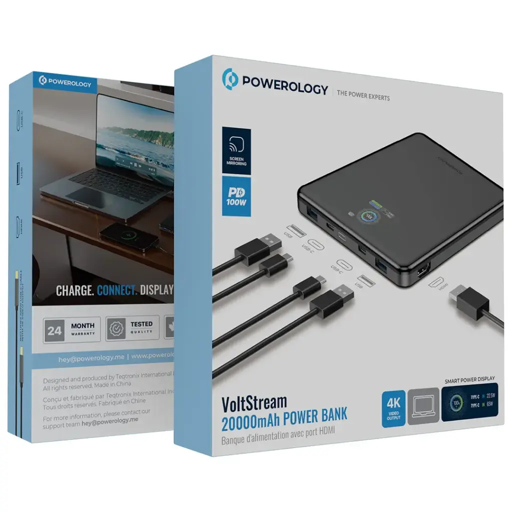 Powerology VoltStream 20000mAh Power Bank - Image 4